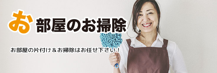 お部屋のお掃除