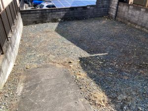 空き地の草取りのご依頼を頂き、磐田市まで行ってまいりました（施工後）