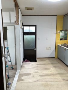 戸建て住宅のリフォームのご依頼に行ってまいりました。（キッチン編・施工後）