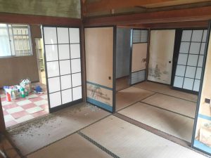 住宅リフォーム作業のご依頼で、磐田市まで行ってまいりました。(ビフォアー)